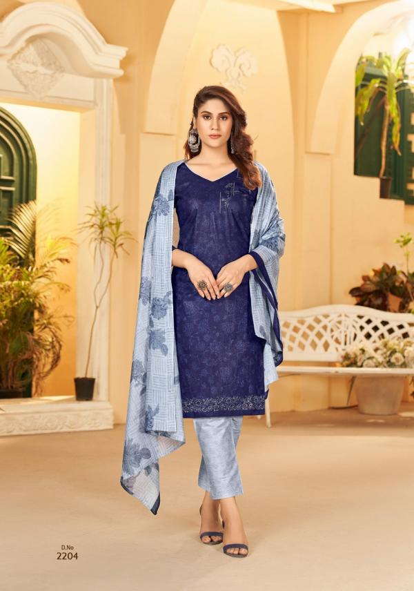 Sc 3Star 22 Casual Wear Printed Cotton Dress Material Collection